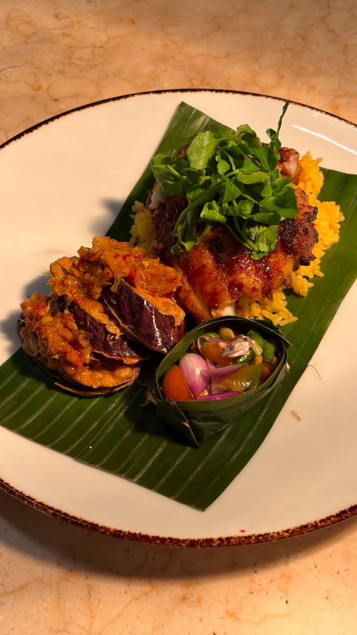 Nasi ikan bakar