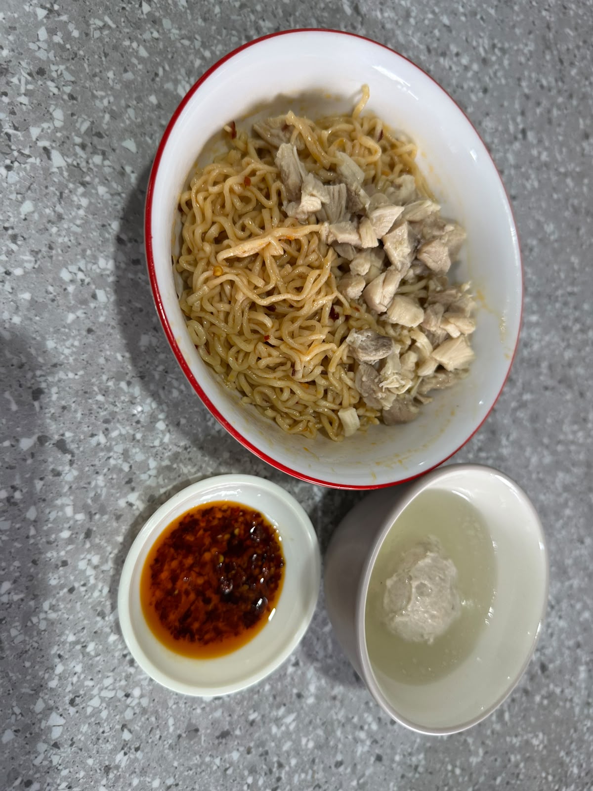 Bakmie Chili Oil Bakso